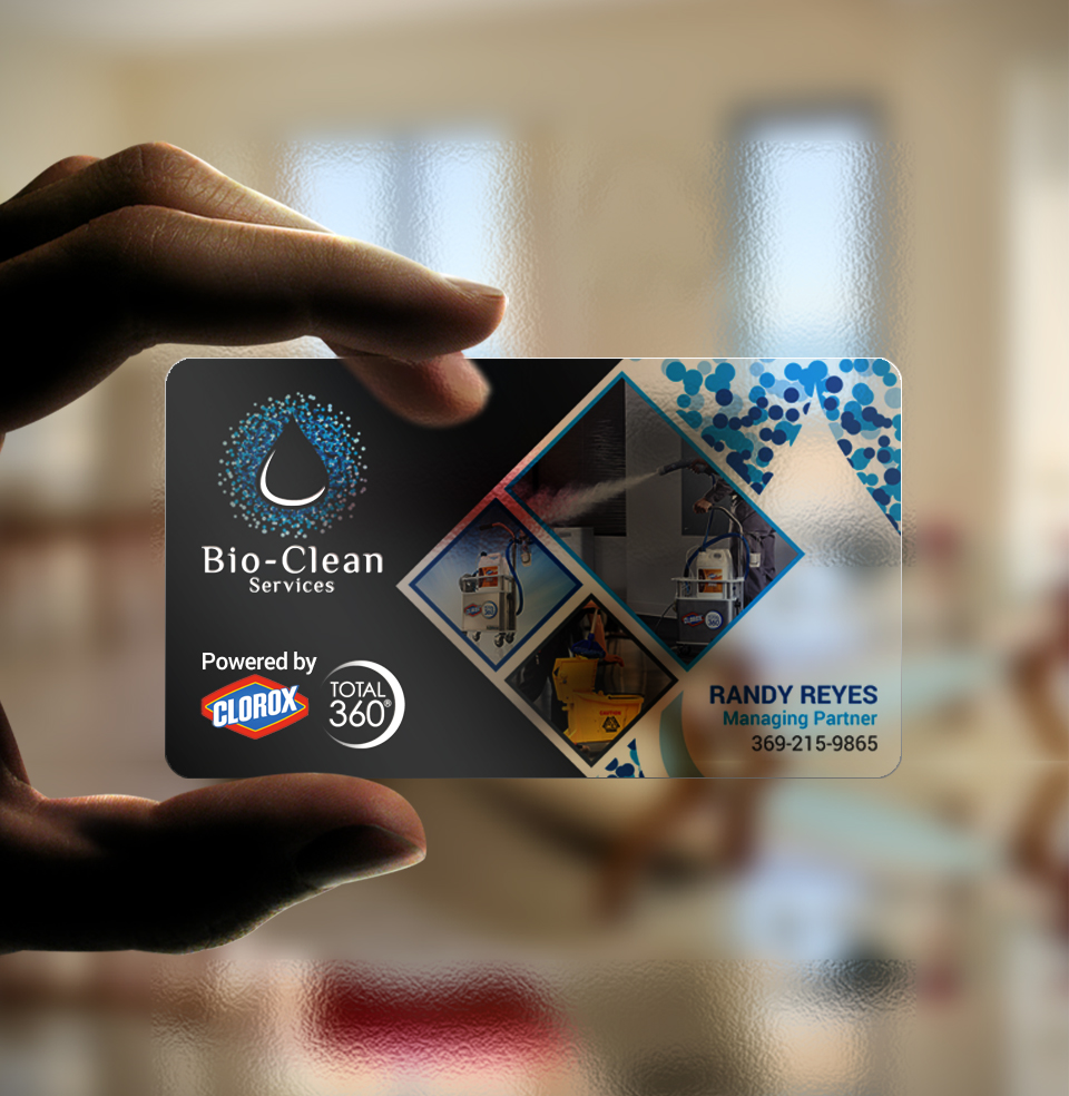 Diseño de Tarjeta de Presentación por chandrayaan.creative para Bio-Clean Janitorial Services | Diseño #24213947