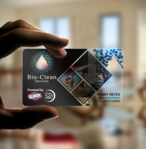 Diseño de Tarjeta de Presentación por chandrayaan.creative para Bio-Clean Janitorial Services | Diseño: #24214333