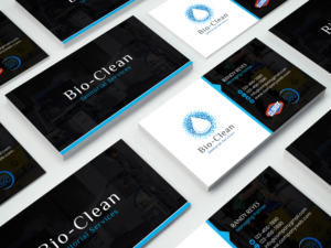 Business Card Design by SL Designer for Bio-Clean Janitorial Services | Design: #24199646