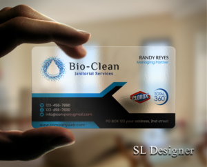 Business Card Design by SL Designer for Bio-Clean Janitorial Services | Design: #24199654