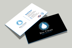 Design de Carte de Visite par Musa. A pour Bio-Clean Janitorial Services | Design #24196121