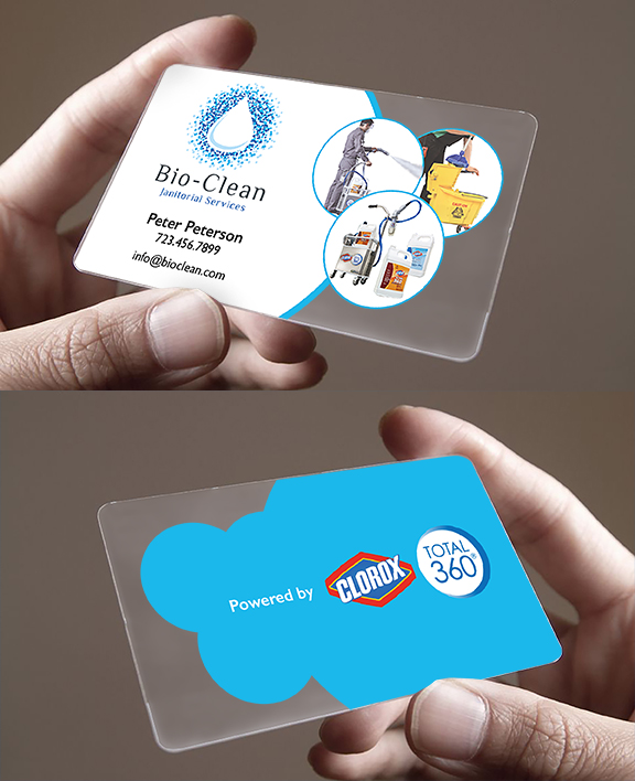 Business Card Design by lormirmesdagh for Bio-Clean Janitorial Services | Design #24193748