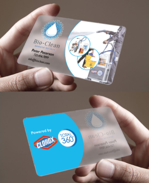 Business Card Design by lormirmesdagh for Bio-Clean Janitorial Services | Design: #24193756