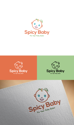 Spicy Baby - Fix Your Picky Eater | Logo Design by siti MWDesign