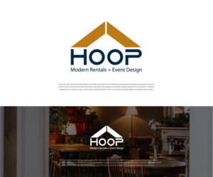 HOOP Modern Rentals + Event Design | Logo Design by Ng V Duc