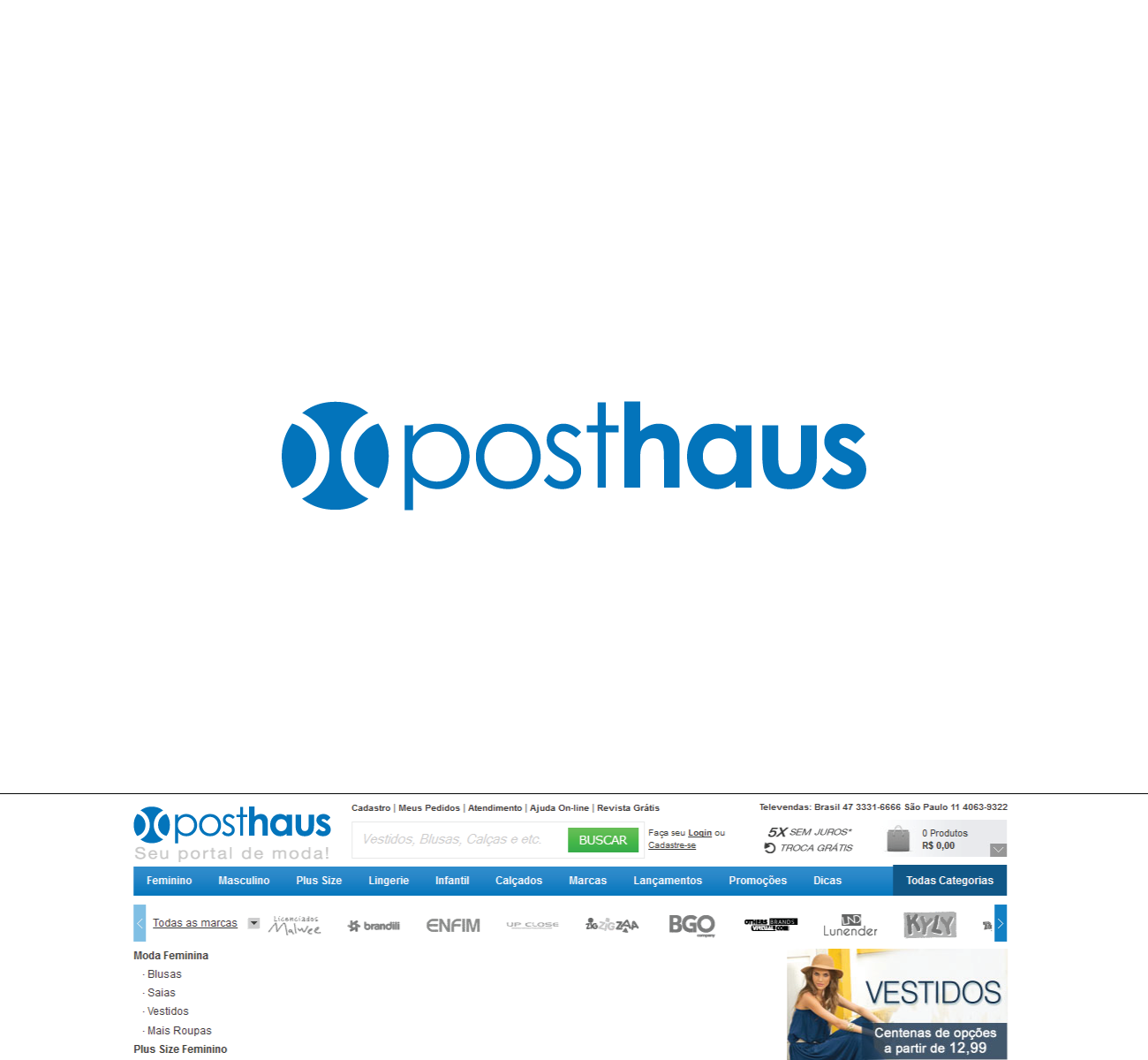 Logo Design by F4D for Posthaus  | Design #3016324