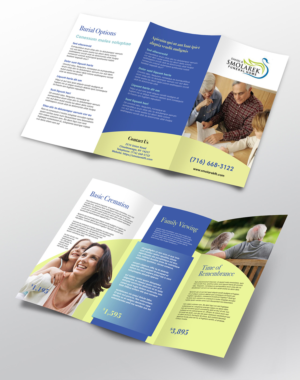 Professional, elegant brochure for funeral home | Diseño de Brochure por PAS-CREATIVE
