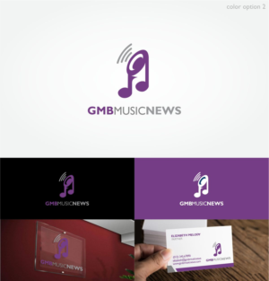 Logo Design by Robby SC for GMB Music News | Design #24188400