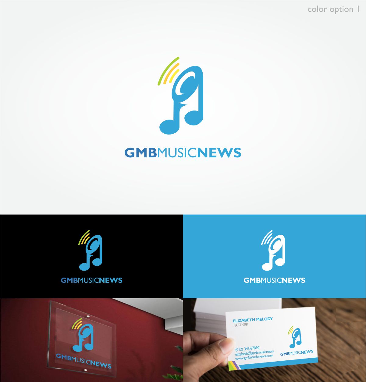 Diseño de Logo por Robby SC para GMB Music News | Diseño #24194768