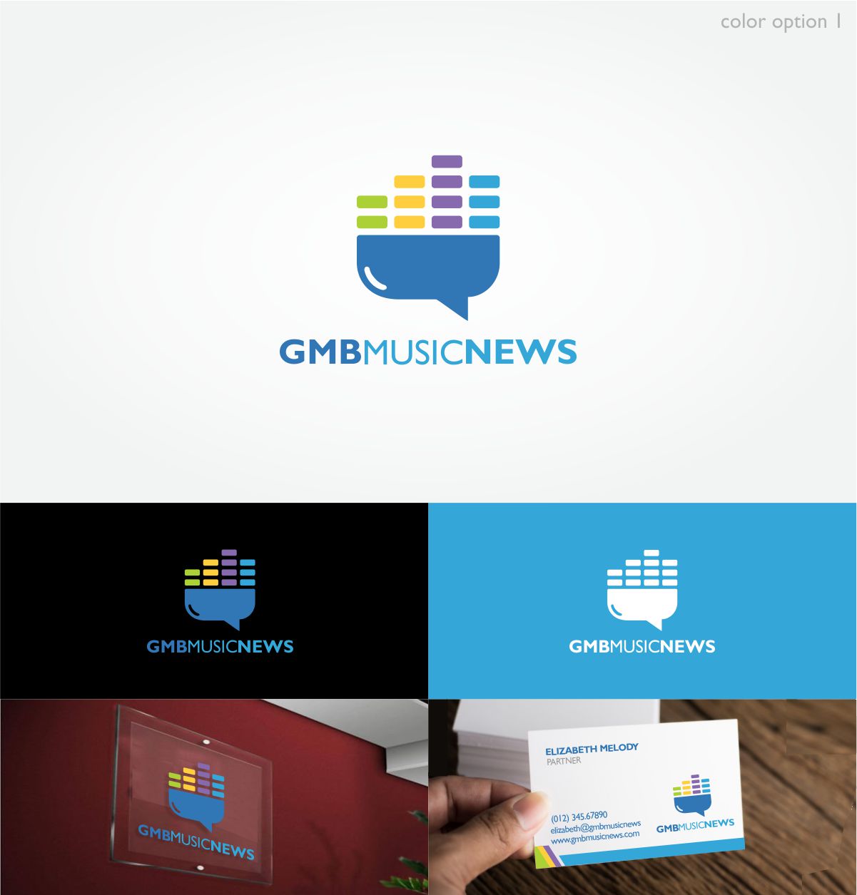 Diseño de Logo por Robby SC para GMB Music News | Diseño #24194769