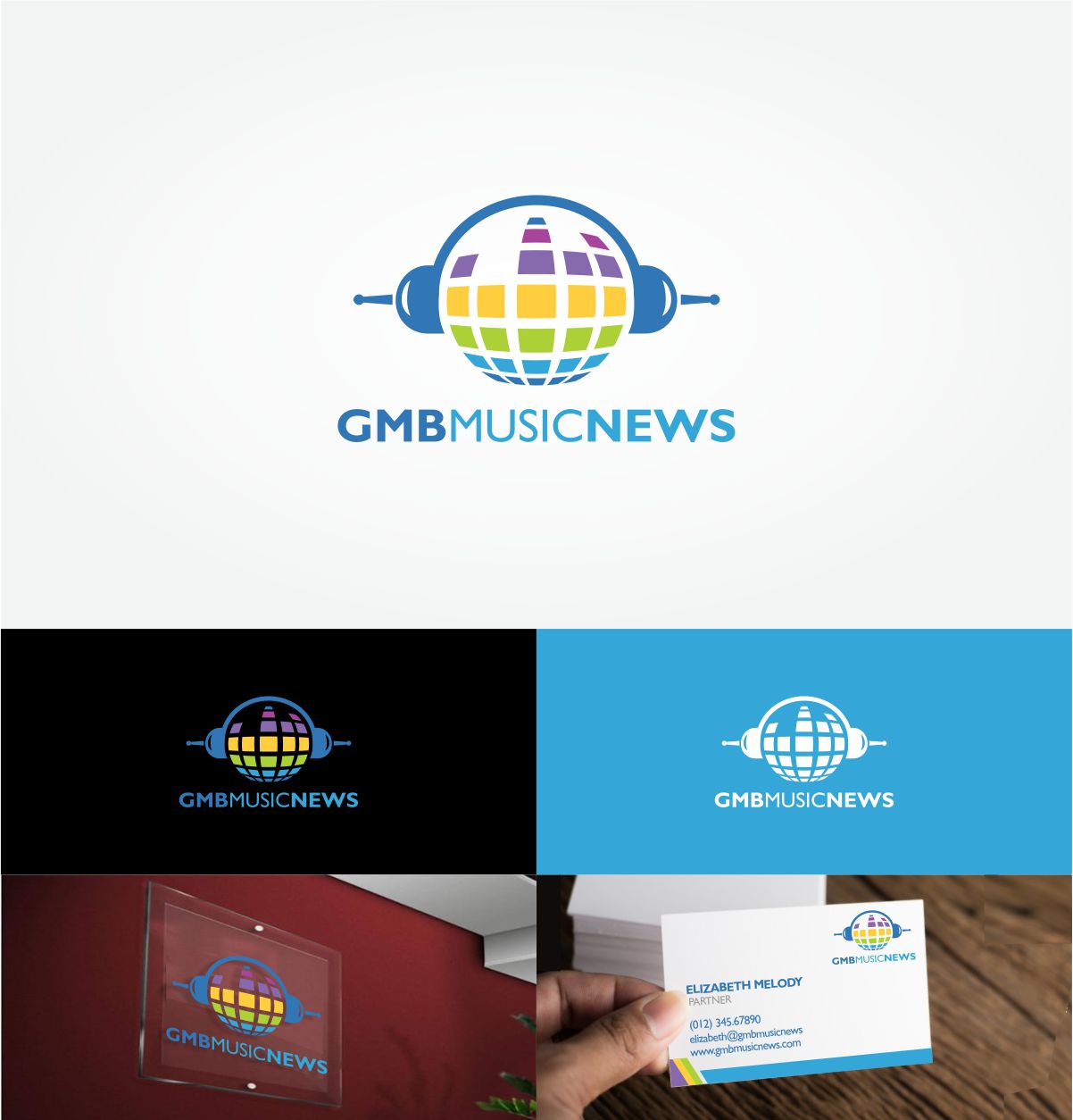 Diseño de Logo por Robby SC para GMB Music News | Diseño #24195165
