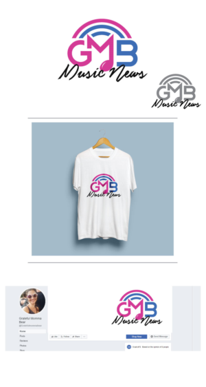 Logo Design by tigertwist for GMB Music News | Design: #24192995