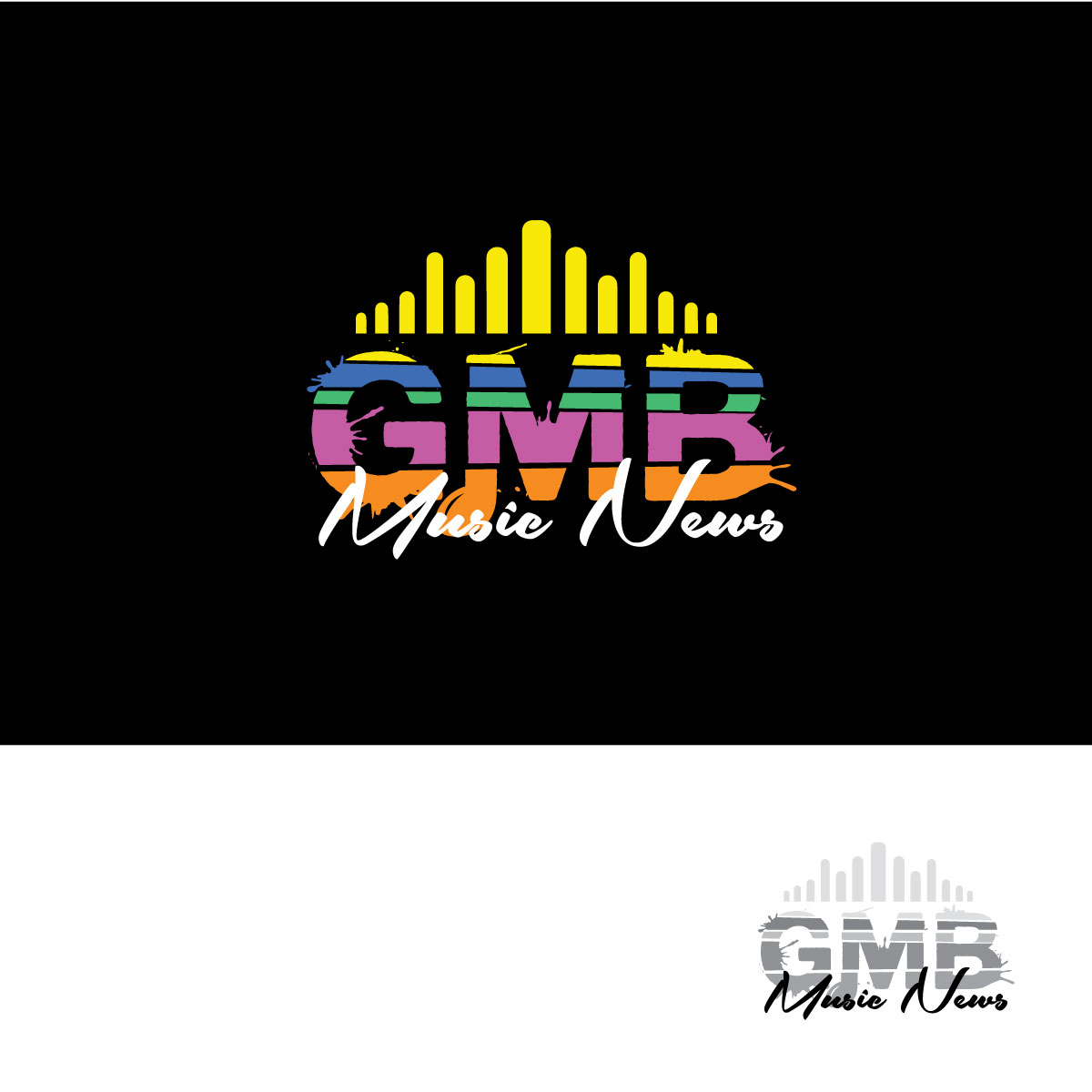 Logo Design by tigertwist for GMB Music News | Design #24195773