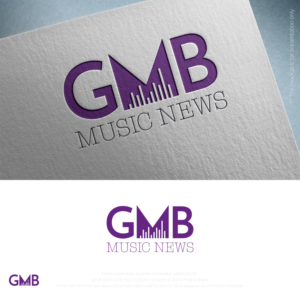 Logo Design by sez_inn for GMB Music News | Design #24187027