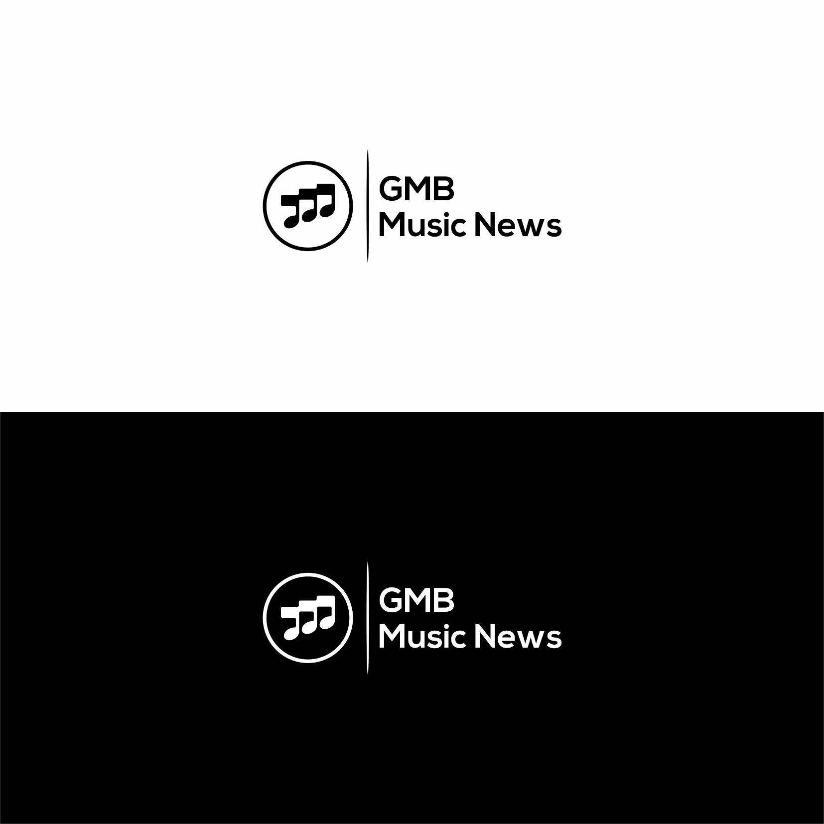 Diseño de Logo por ferrikurnia7 para GMB Music News | Diseño #24324210