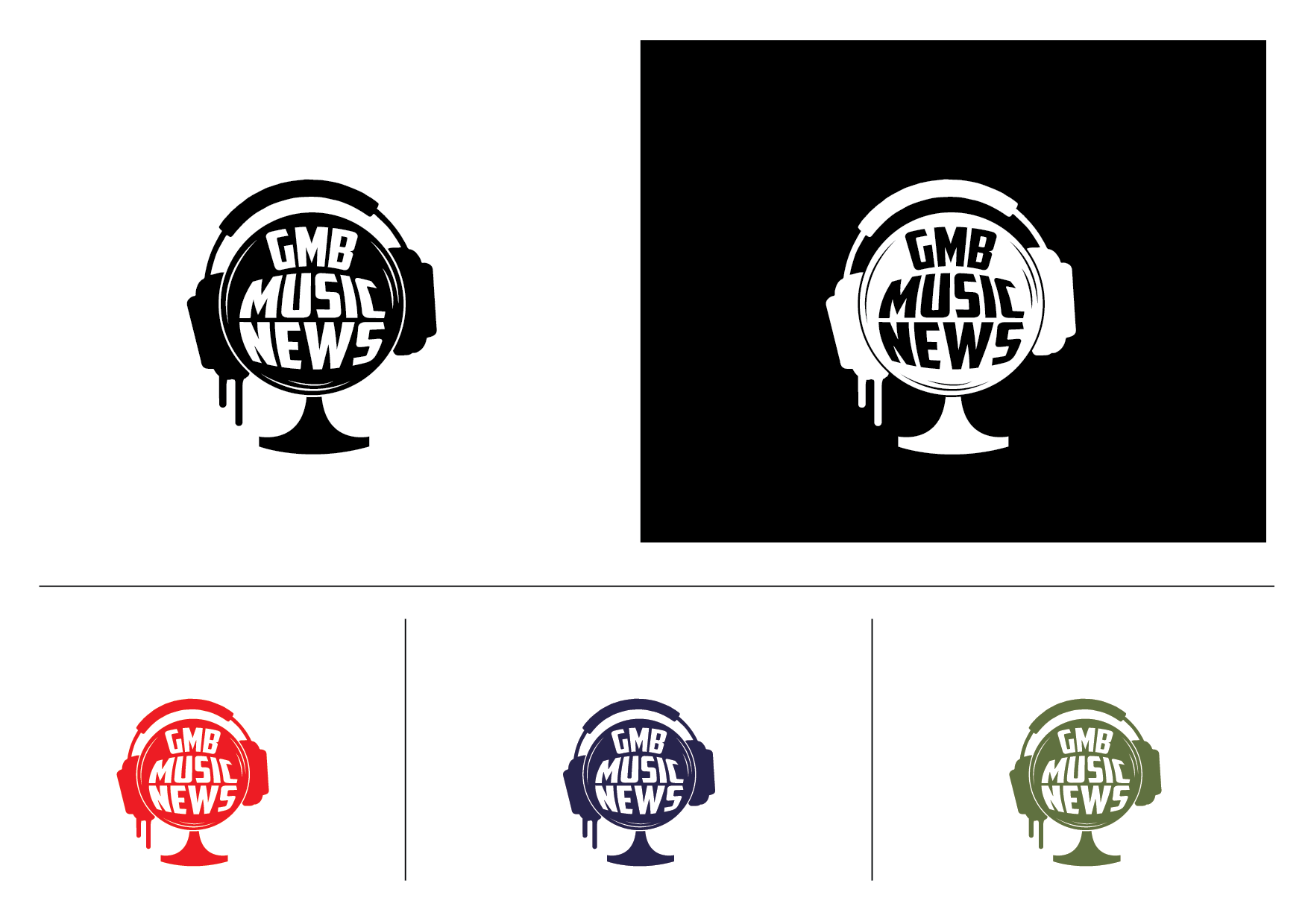 Logo-Design von MenaGraphics für GMB Music News | Design #24378669