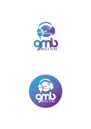 Logo Design by MenaGraphics for GMB Music News | Design: #24446875