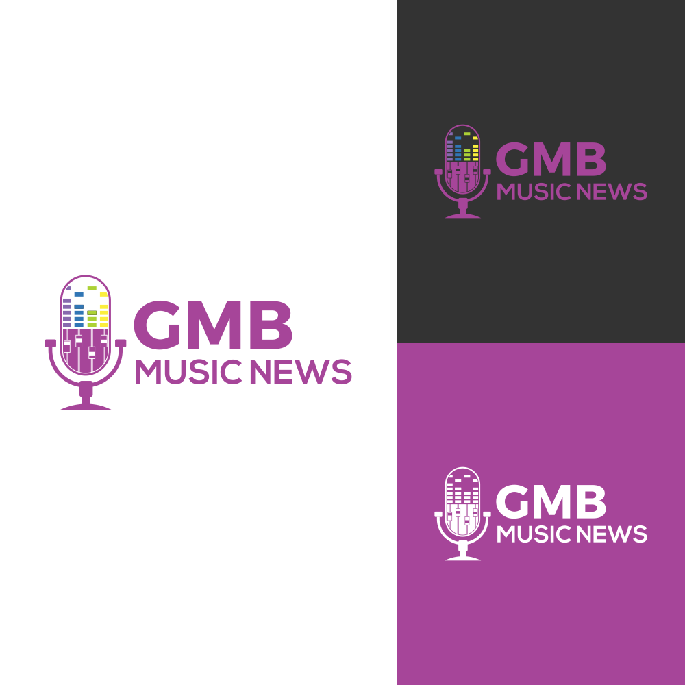 Logo Design by qholis studio for GMB Music News | Design #24377412