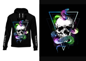 Artwork for the back of a Hoodie  | Graphic Design by SAI DESIGNS