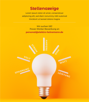 Graphic Design by yadunath for Elektro Heinemann | Design: #24234966