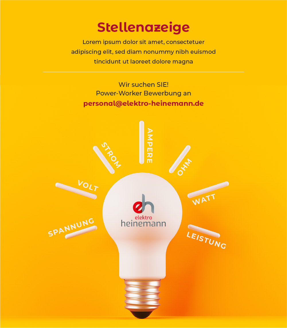 Diseño Gráfico por yadunath para Elektro Heinemann | Diseño #24235059