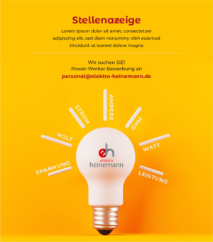 Graphic Design by yadunath for Elektro Heinemann | Design: #24235059