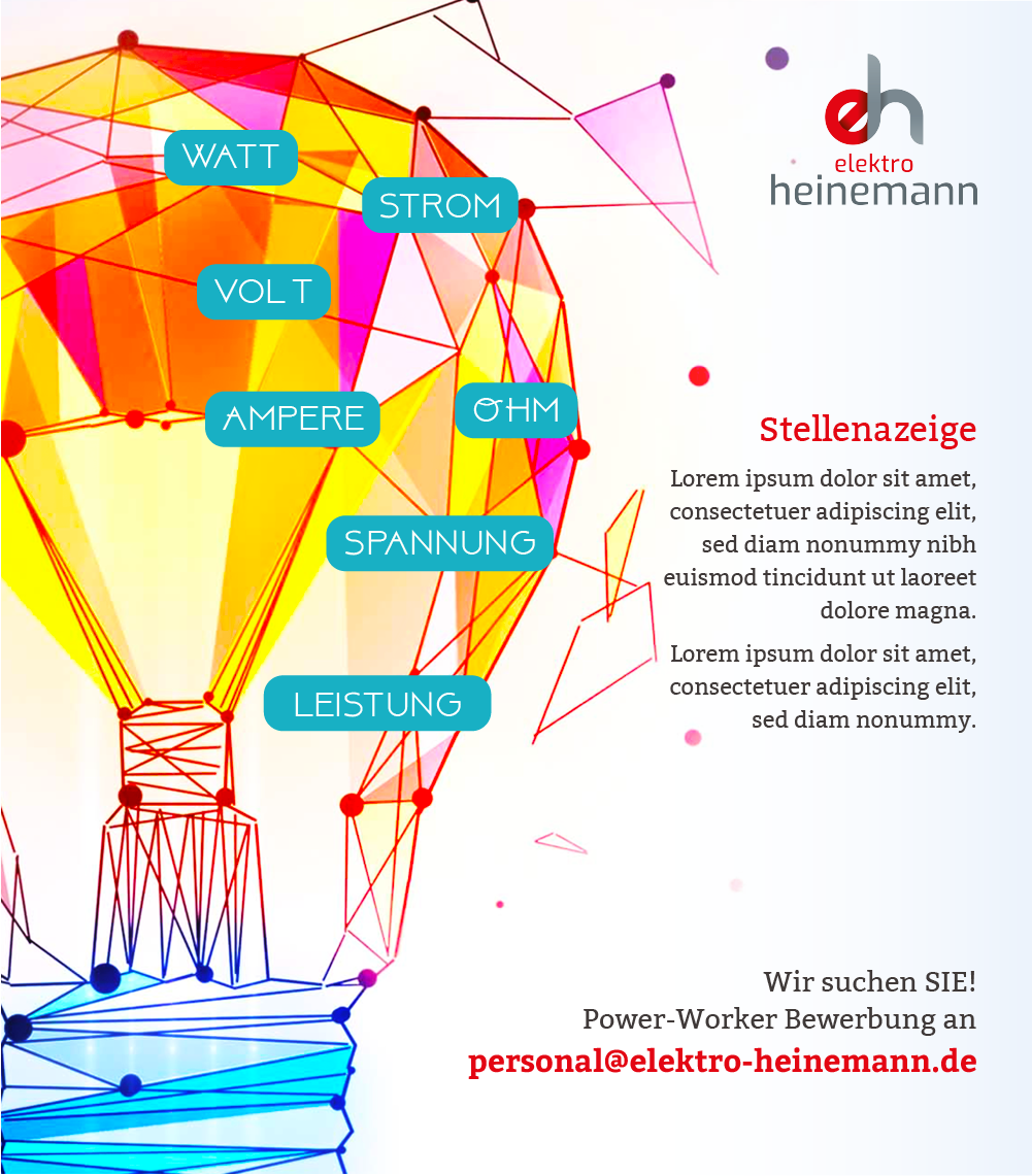 Diseño Gráfico por yadunath para Elektro Heinemann | Diseño #24261091