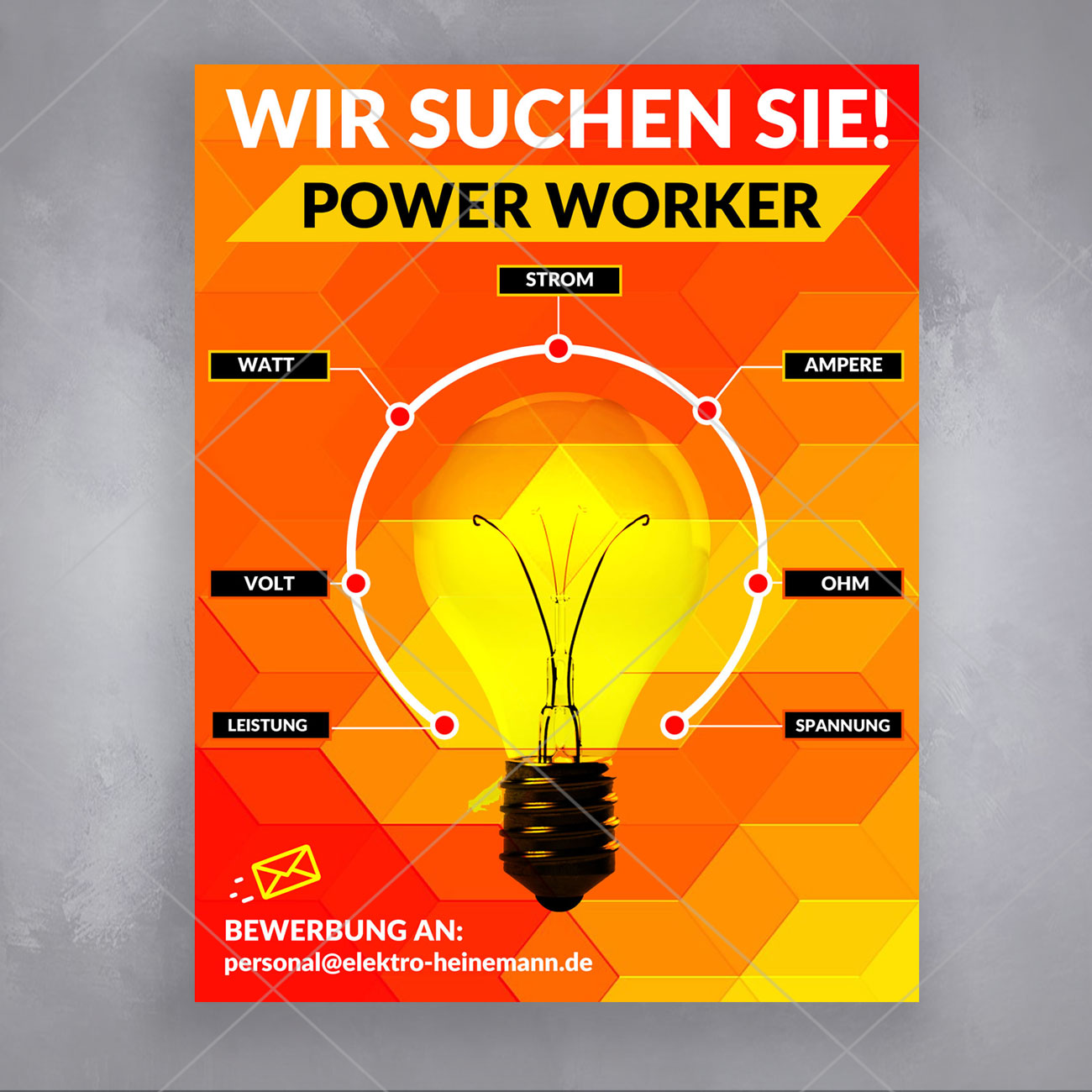 Design Graphique par DA. pour Elektro Heinemann | Design #24188394