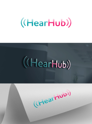HearHub | Logo Design by Amethystica