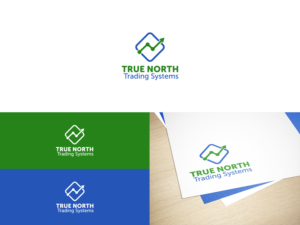 Logo-Design von Slant Line Media für Peak Trading Research | Design: #24178290