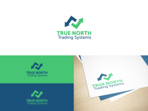 Logo-Design von Slant Line Media für Peak Trading Research | Design: #24179473