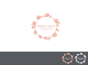 Pretty Dead Flowers | Logo Design by Texel