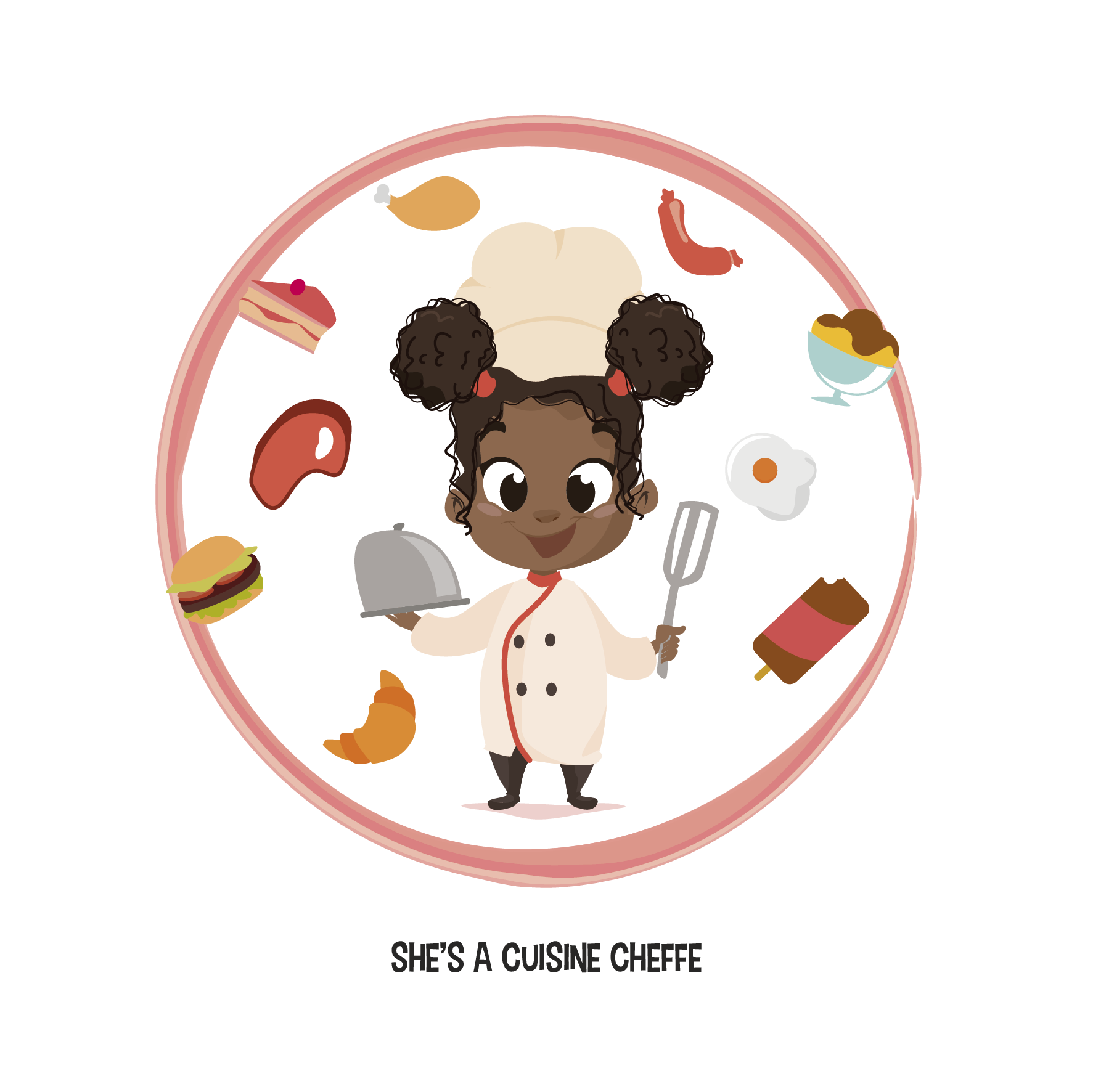 Graphic Design by Gabriel T. Marques for Little Africans | Design #24204251