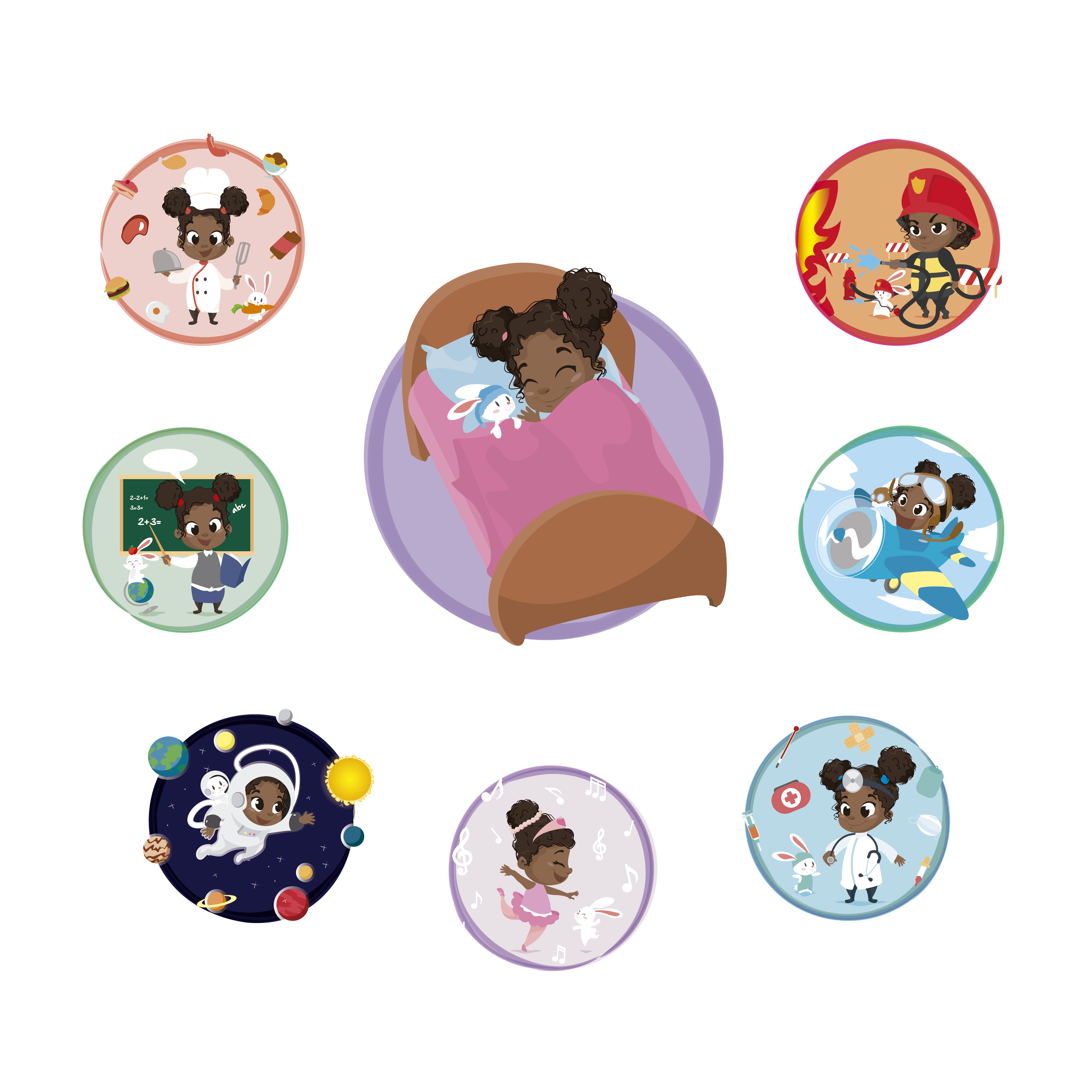 Graphic Design by Gabriel T. Marques for Little Africans | Design: #24215975