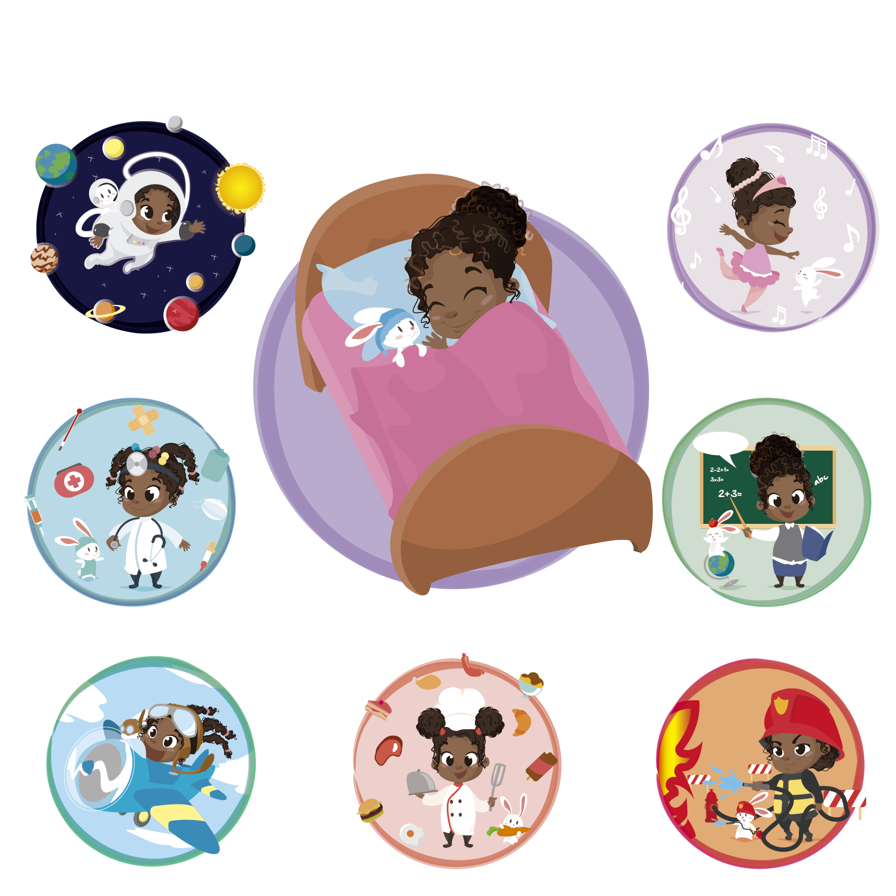 Graphic Design by Gabriel T. Marques for Little Africans | Design #24222507