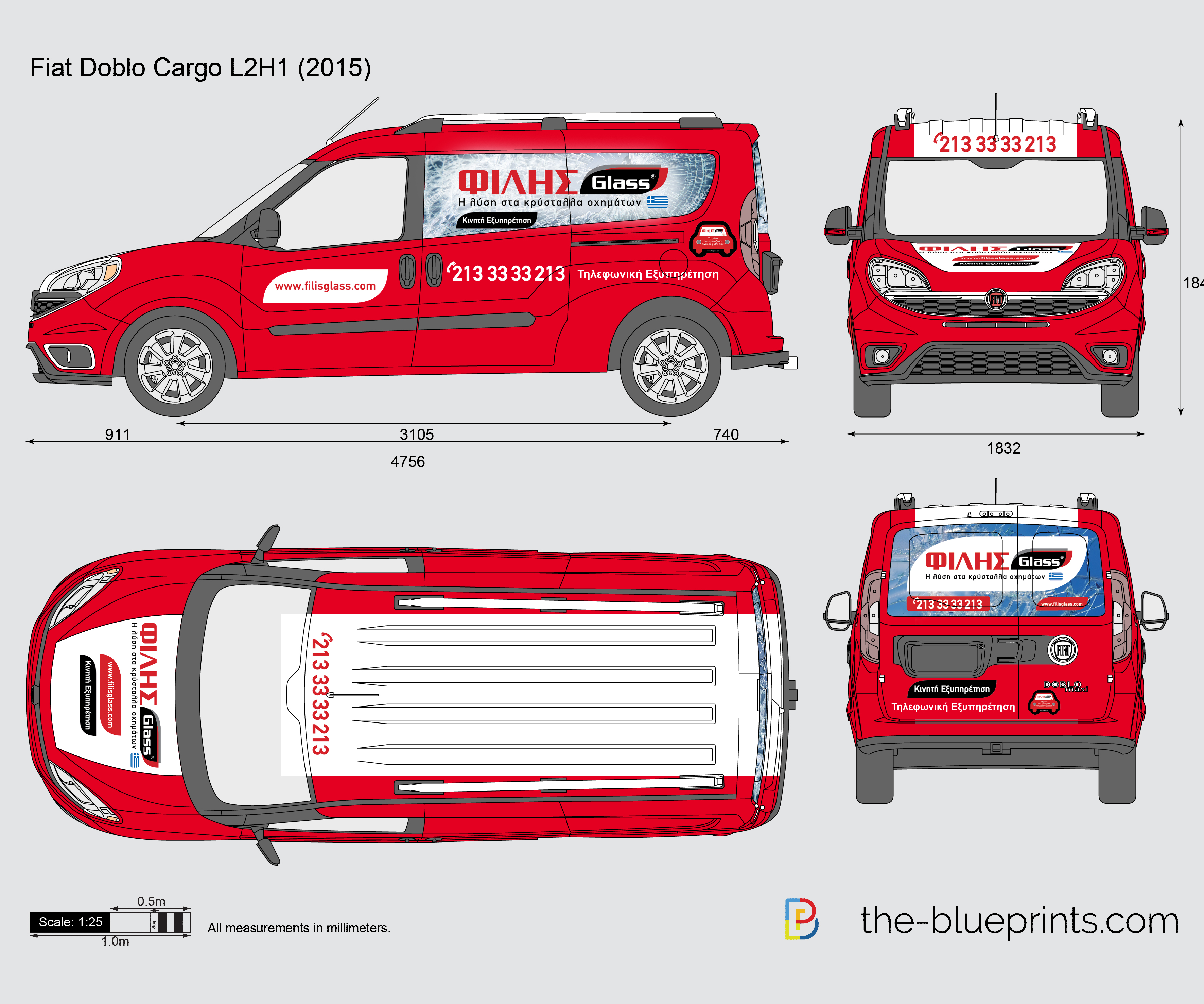 Car Wrap Design by Javelin Studio for FILIS GLASS S.A. - EL997622242 | Design #24330215