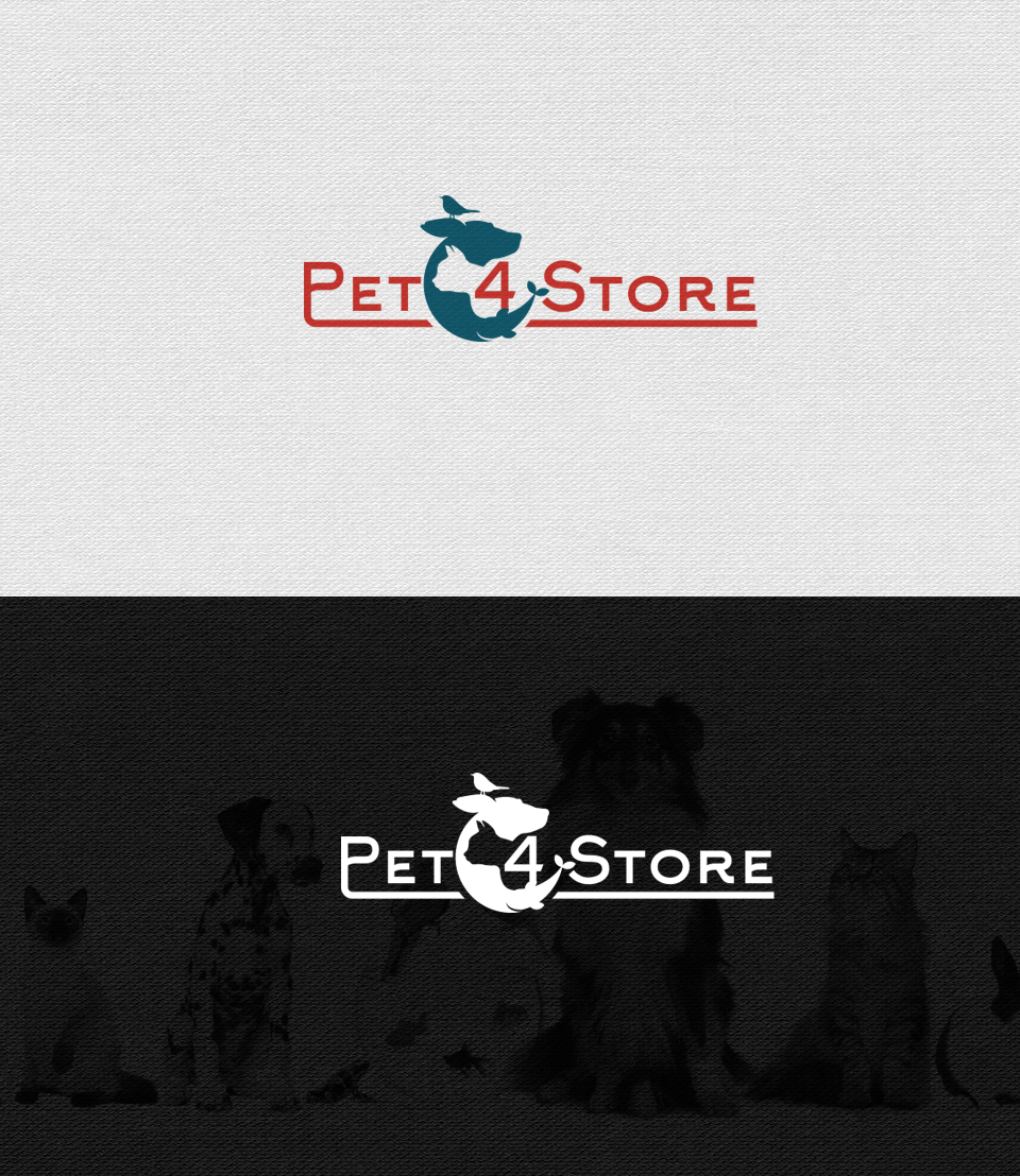 Logo Design by DUBIOSUL for PET 4 STORE | Design #24195405