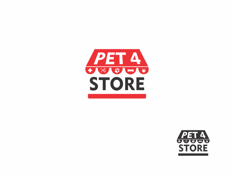 Diseño de Logo por Ample Designs para PET 4 STORE | Diseño #24198857