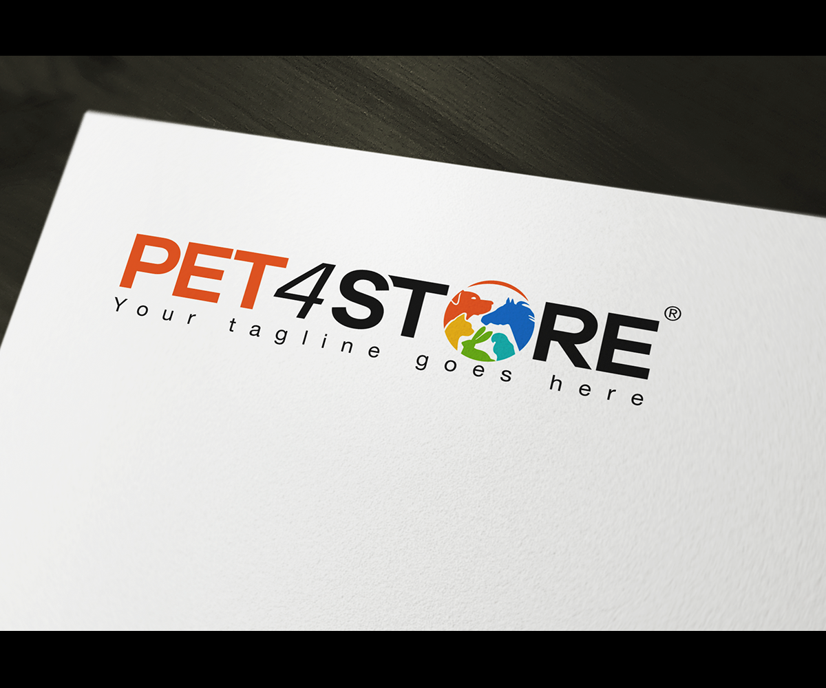 Logo Design by creativerhythm for PET 4 STORE | Design #24211962