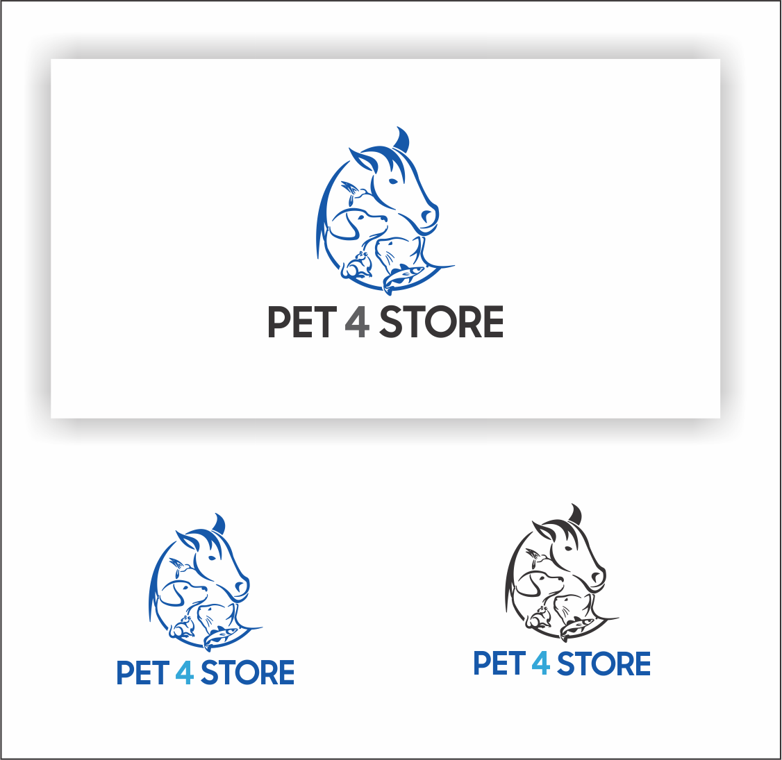 Logo Design by Udaya G for PET 4 STORE | Design #24188093