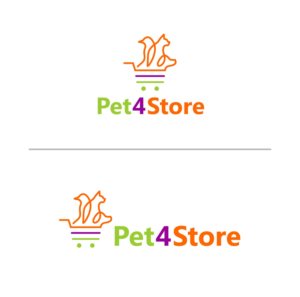 Diseño de Logo por RAN MEI JS para PET 4 STORE | Diseño: #24210657