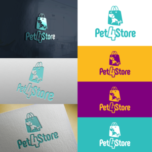 Logo Design by alexunisul for PET 4 STORE | Design #24206495
