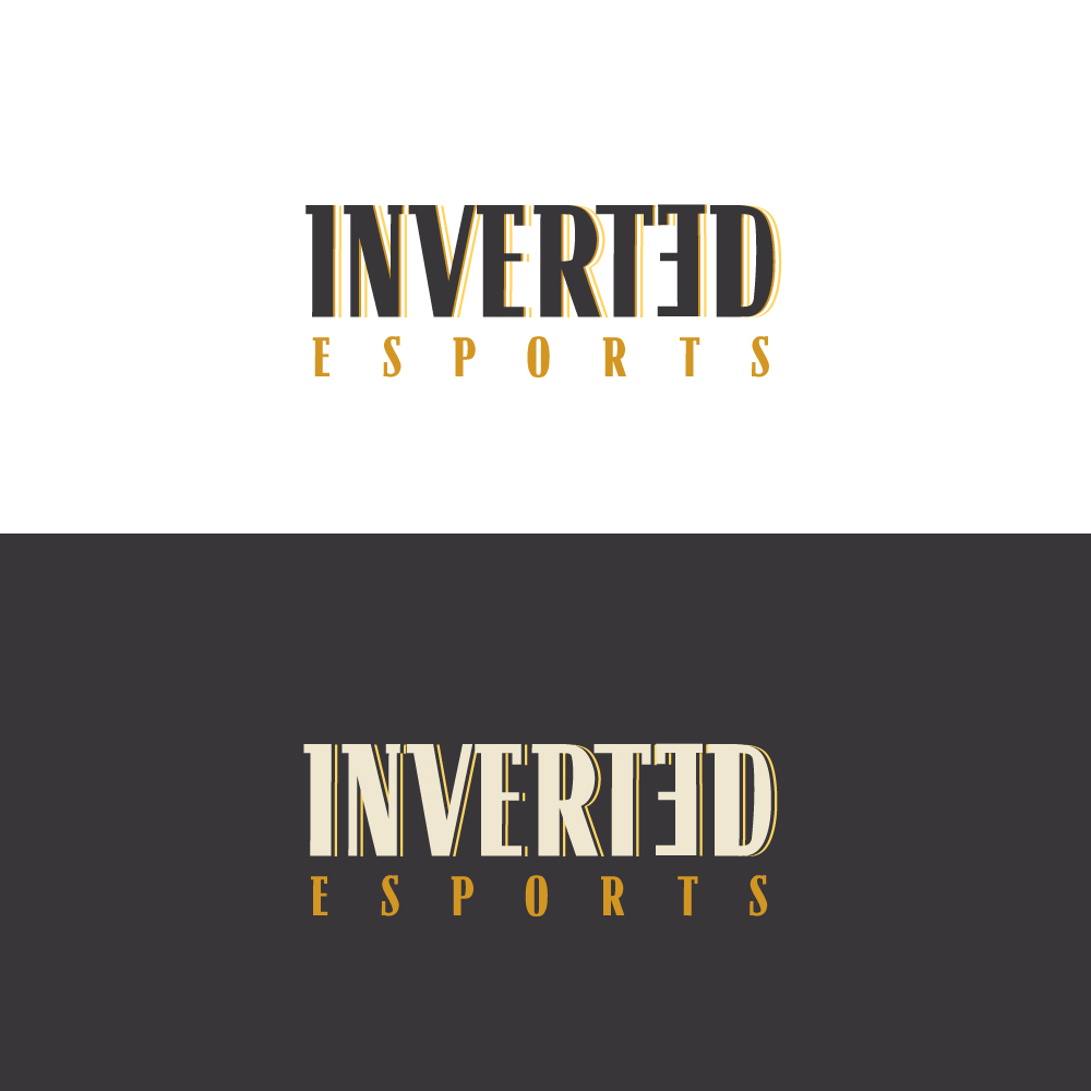Logo Design by Sujit Banerjee for Inverted Esports | Design #24189185