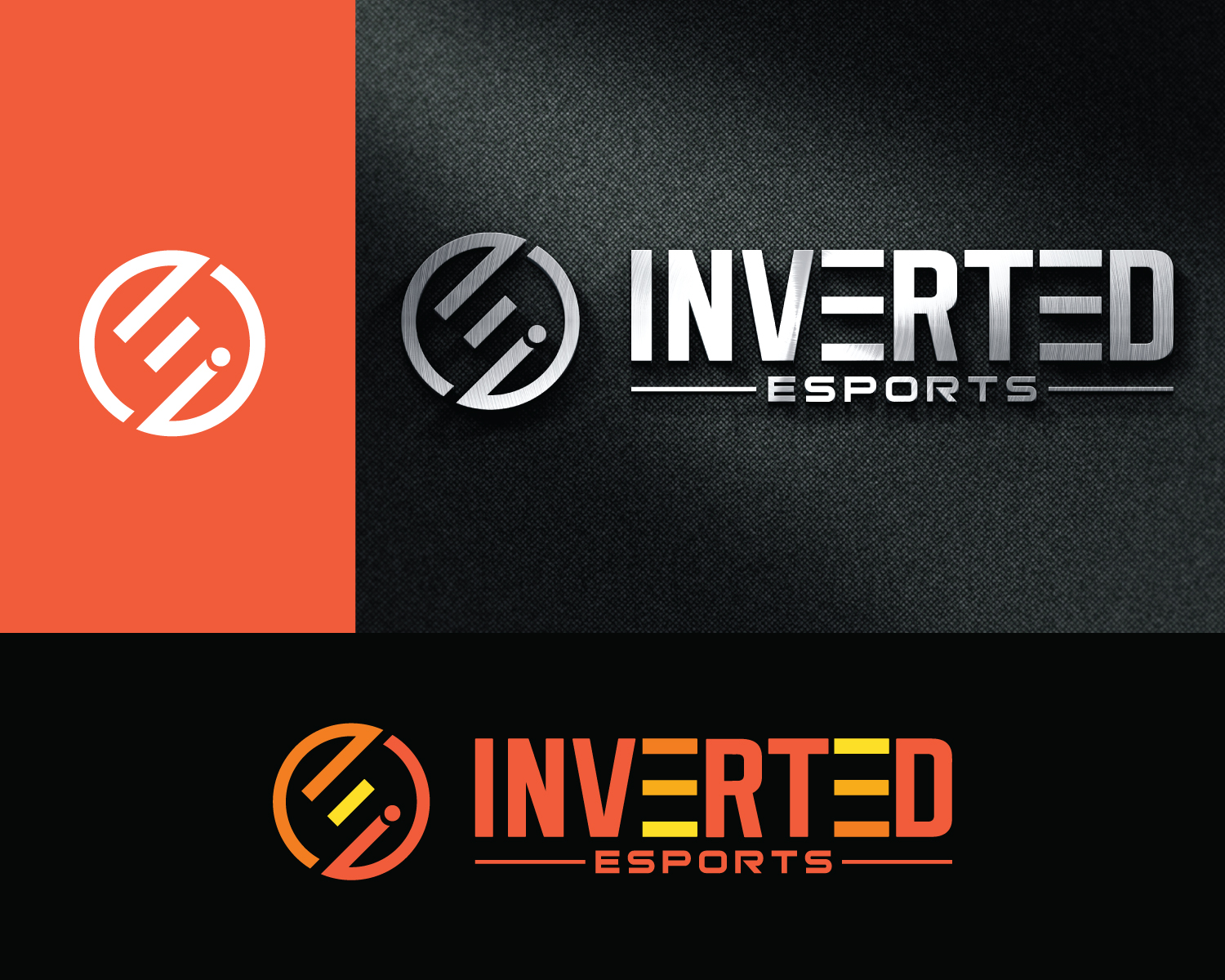 Logo Design by Atec for Inverted Esports | Design #24187666