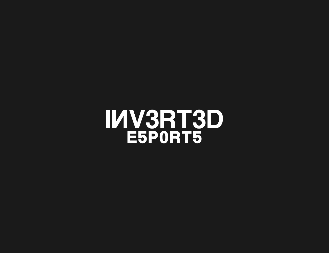 Logo Design by MOH Studio for Inverted Esports | Design #24206066