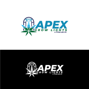 Apex Grow Lights (A Titan LED Co) | Logo Design by Graphic Bricks