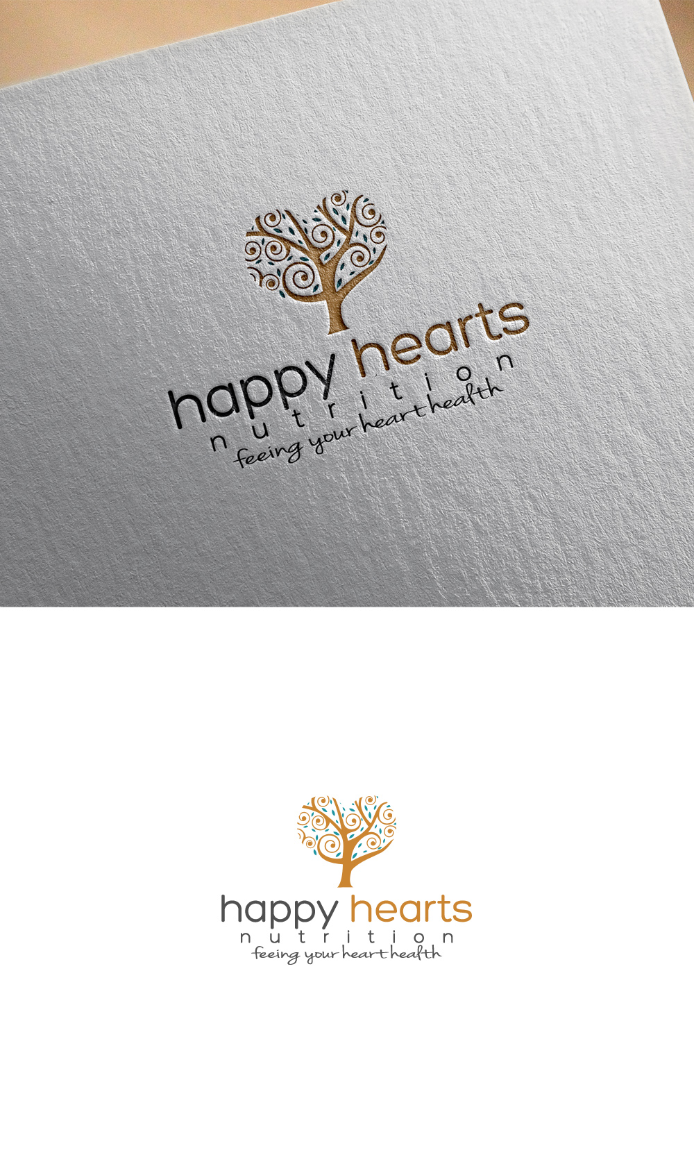 Logo Design by logo_s for Happy Hearts Nutrition | Design #24189280