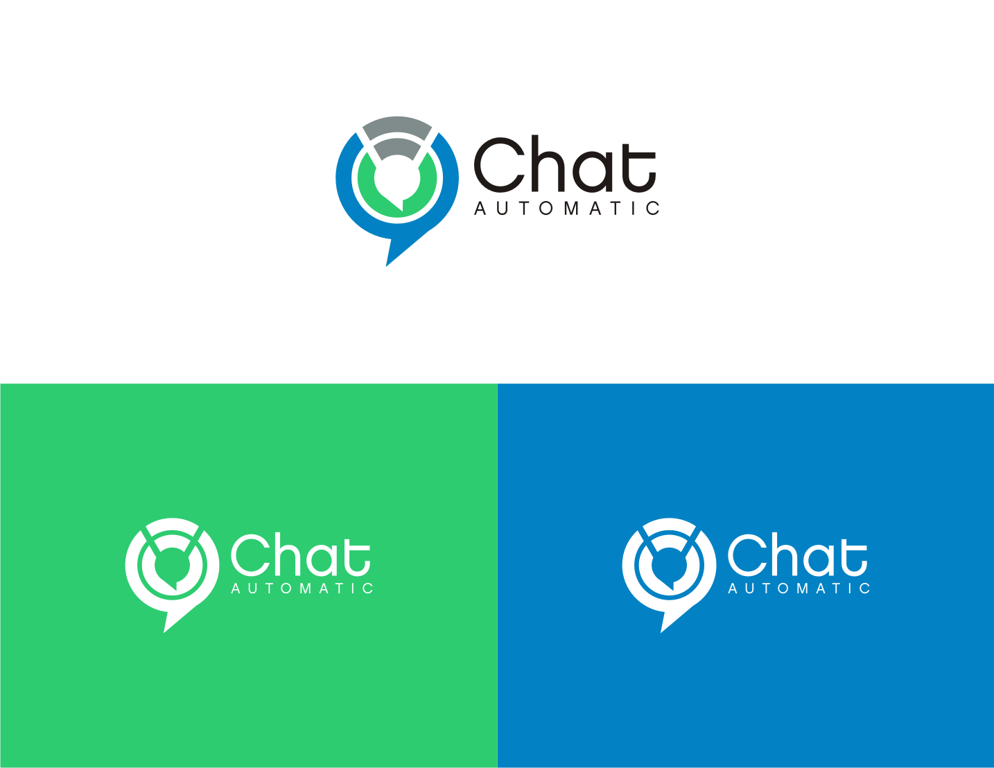 Modern, Upmarket, Adtech Logo Design for Chat Automatic by N-art ...