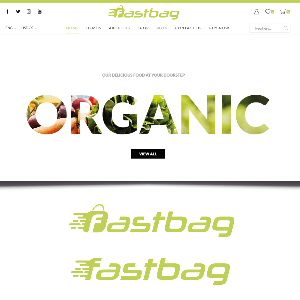 Logo Design by WooW Designs for FastBag | Design #24193680