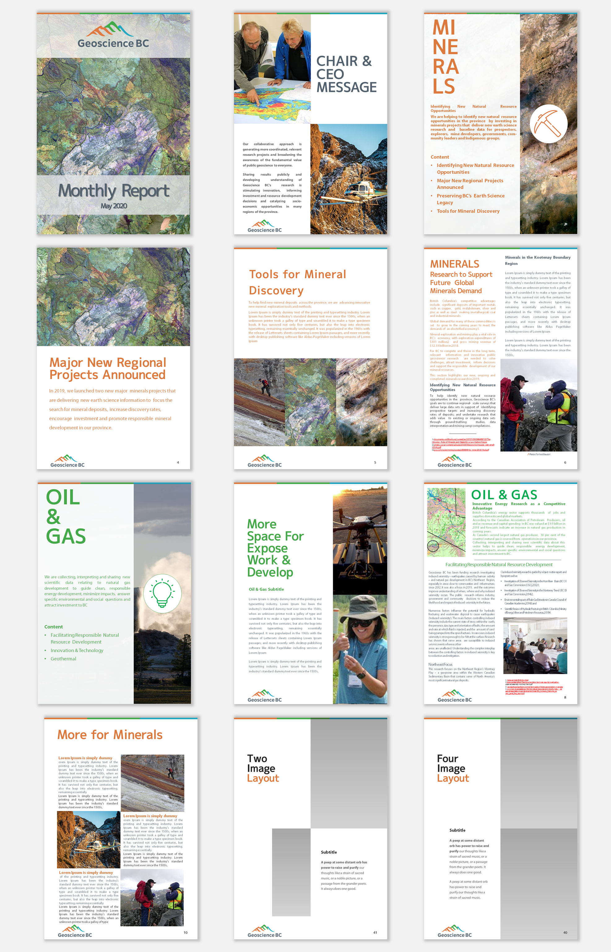 PowerPoint Design by joseborgesbarboza 2 for Geoscience BC | Design #24212549